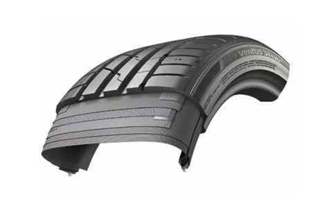 Dettaglio struttura Hankook k135 Dettaglio struttura Hankook k135