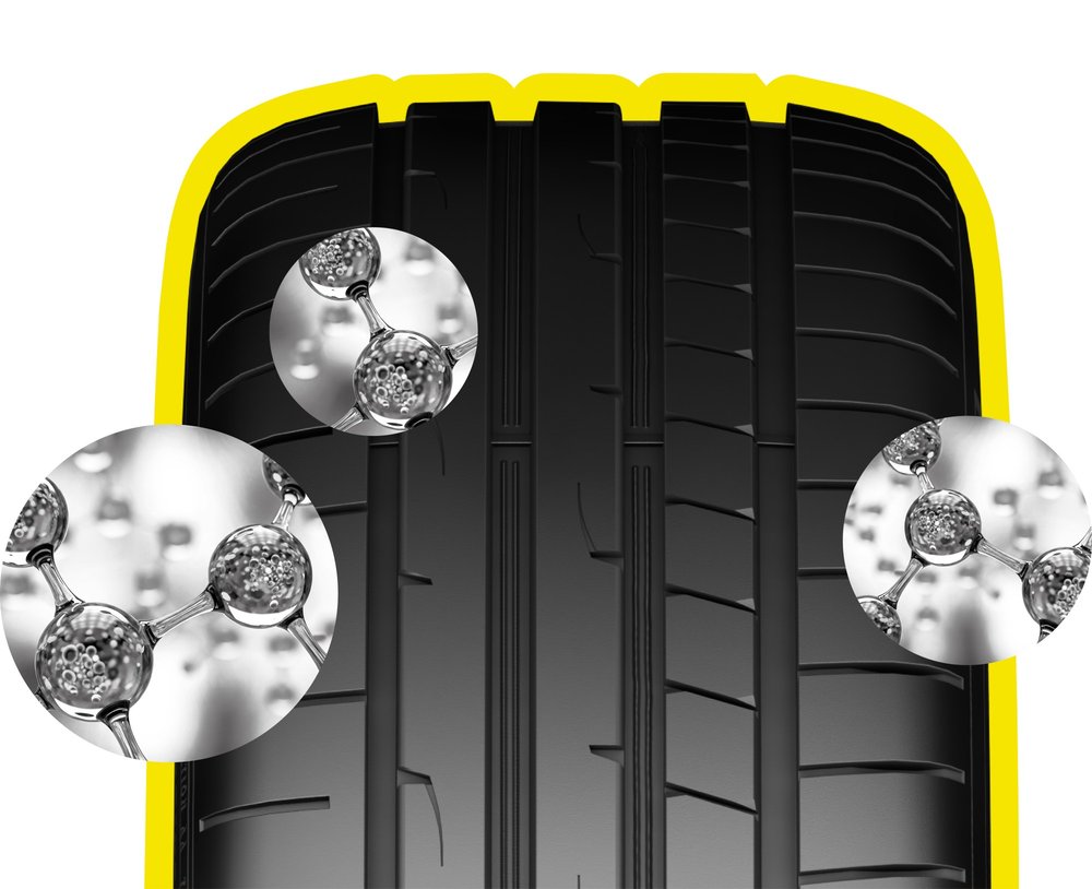 Mescola con resina speciale per il grip