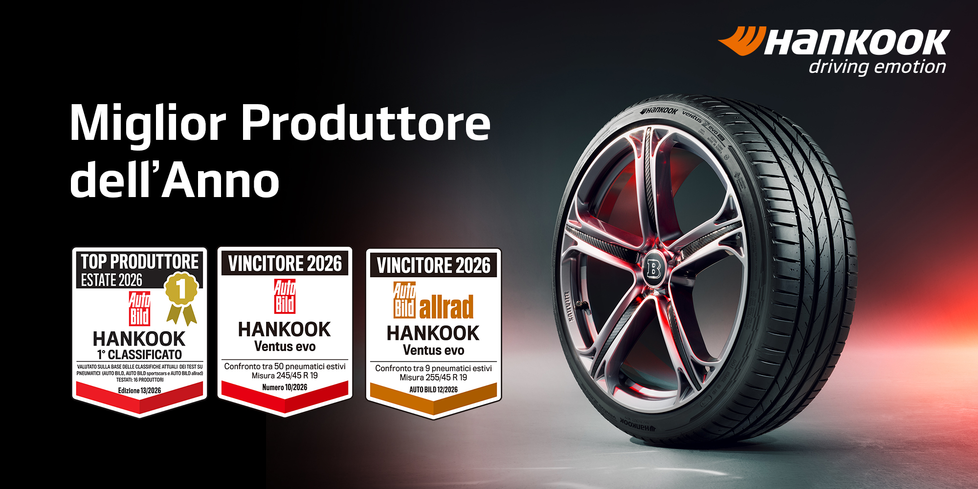 Banner Hankook Top Brand