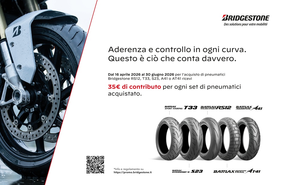 Promo Moto Bridgestone 2026