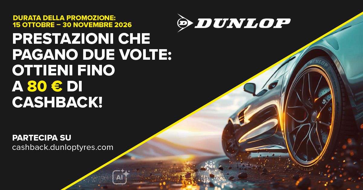 Promo inverno Dunlop 2026