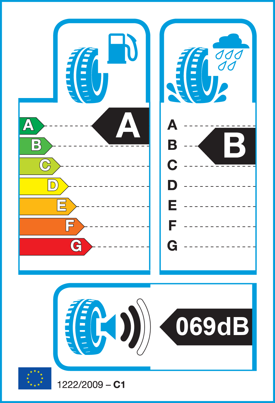 Etichetta Europea Bridgestone Bridgestone 215/60 R17 96H TURANZA 6 pneumatici nuovi Estivo