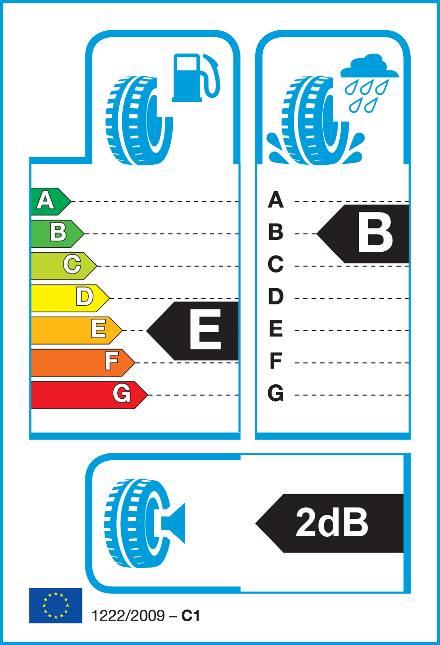 Etichetta Europea Radar Radar 225/50 R17 98W DIMAX 4/S Runflat pneumatici nuovi All Season