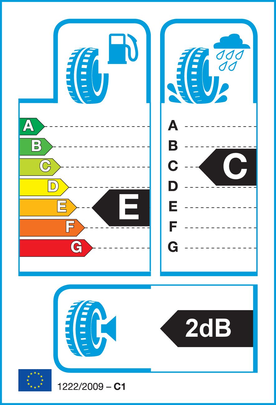 Etichetta Europea Radar Radar 205/50 R17 93W DIMAX 4/S Runflat pneumatici nuovi All Season