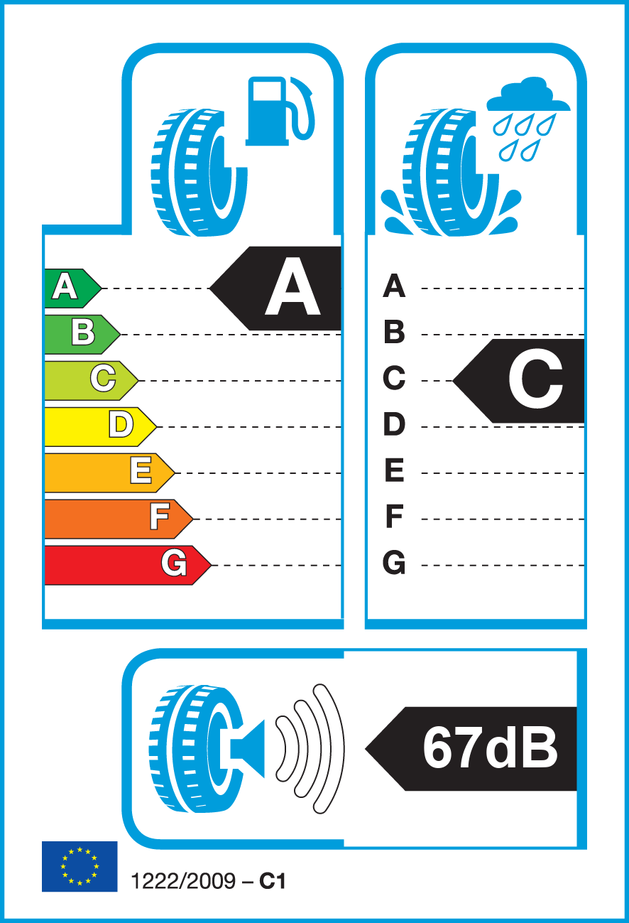 Etichetta Europea Yokohama Yokohama 195/60 R17 90H BluEarth-FE AE30D Demo pneumatici nuovi Estivo