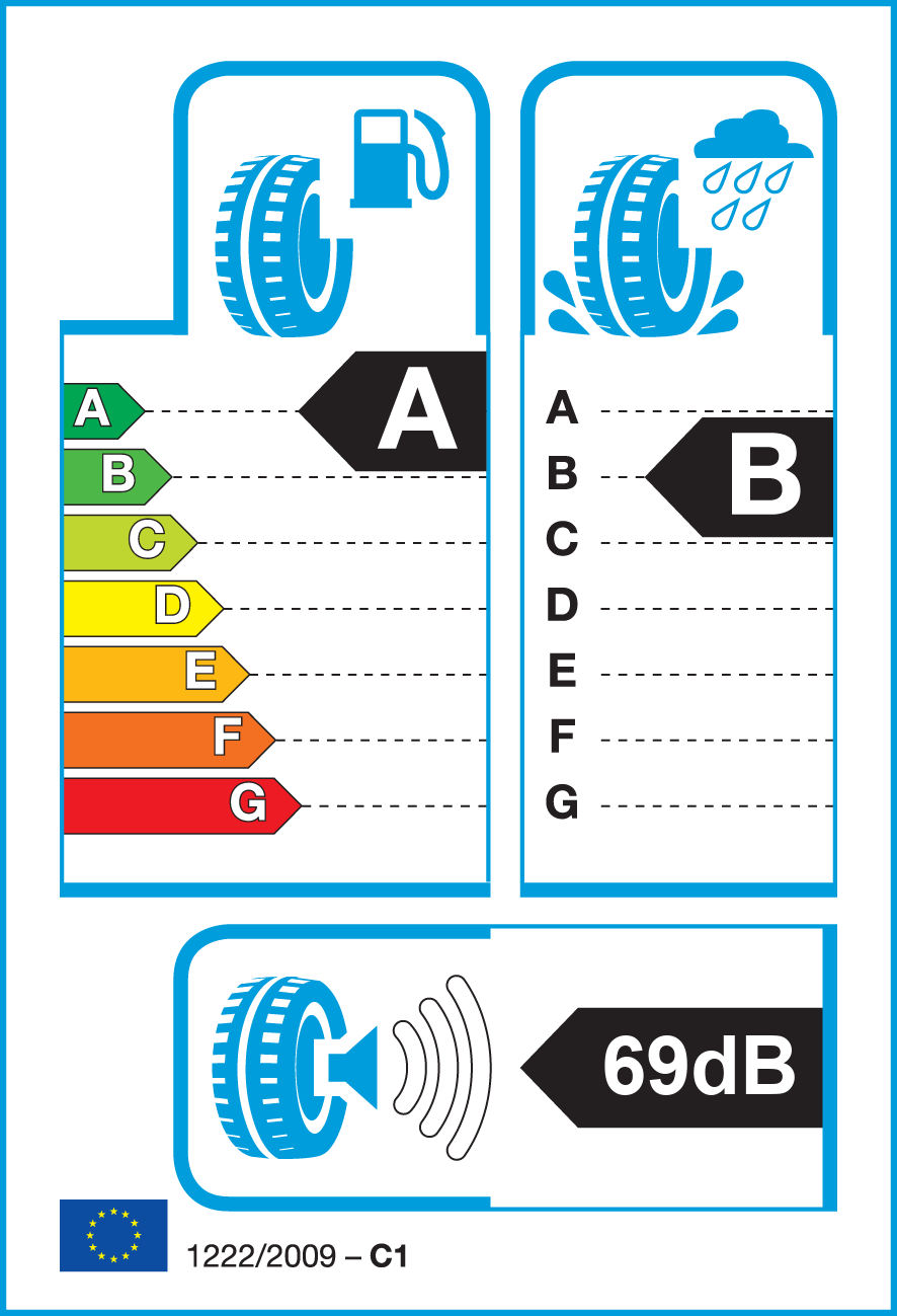 Etichetta Europea Continental Continental 225/55 R18 102Y EcoContact 6 Q Demo MO FR XL pneumatici nuovi Estivo
