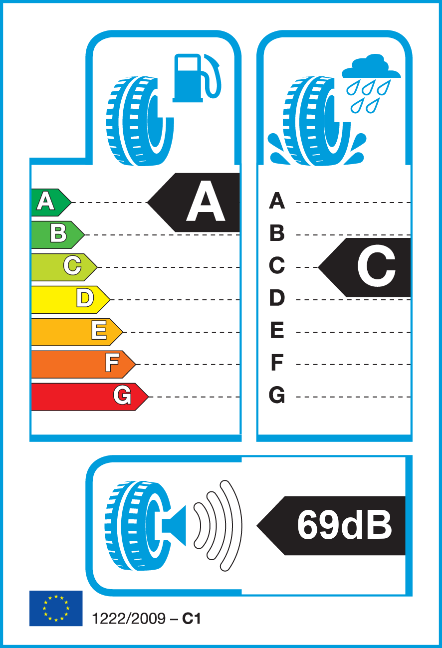 Etichetta Europea Michelin Michelin 255/60 R20 113V PRIMACY ALL SEASON Demo LR XL pneumatici nuovi Estivo