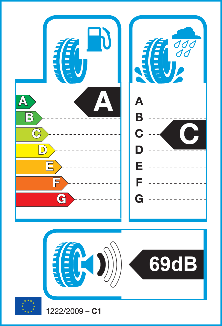 Etichetta Europea Falken Falken 195/55 R16 91H SINCERA SN110 pneumatici nuovi Estivo