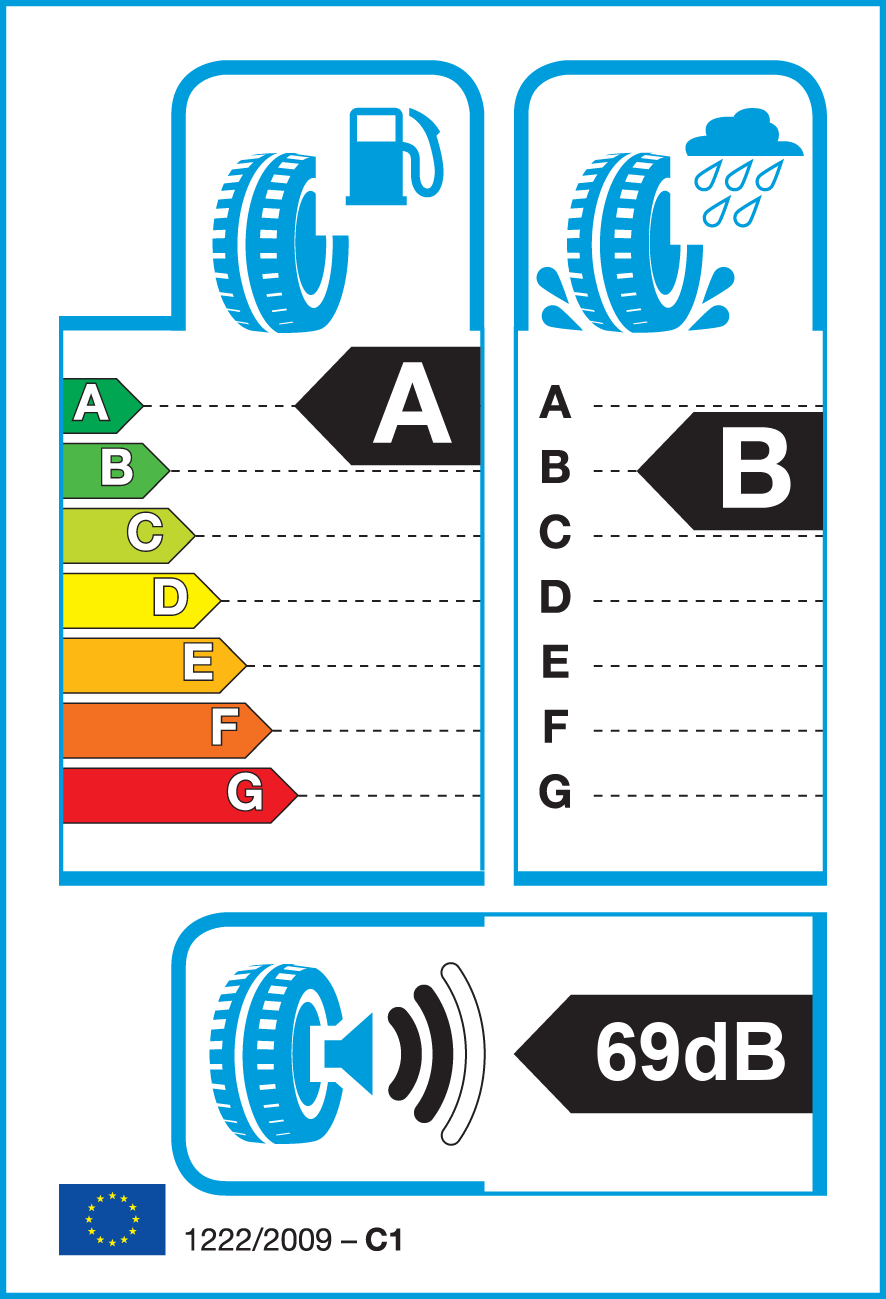 Etichetta Europea Michelin Michelin 225/45 R17 91W E PRIMACY pneumatici nuovi Estivo