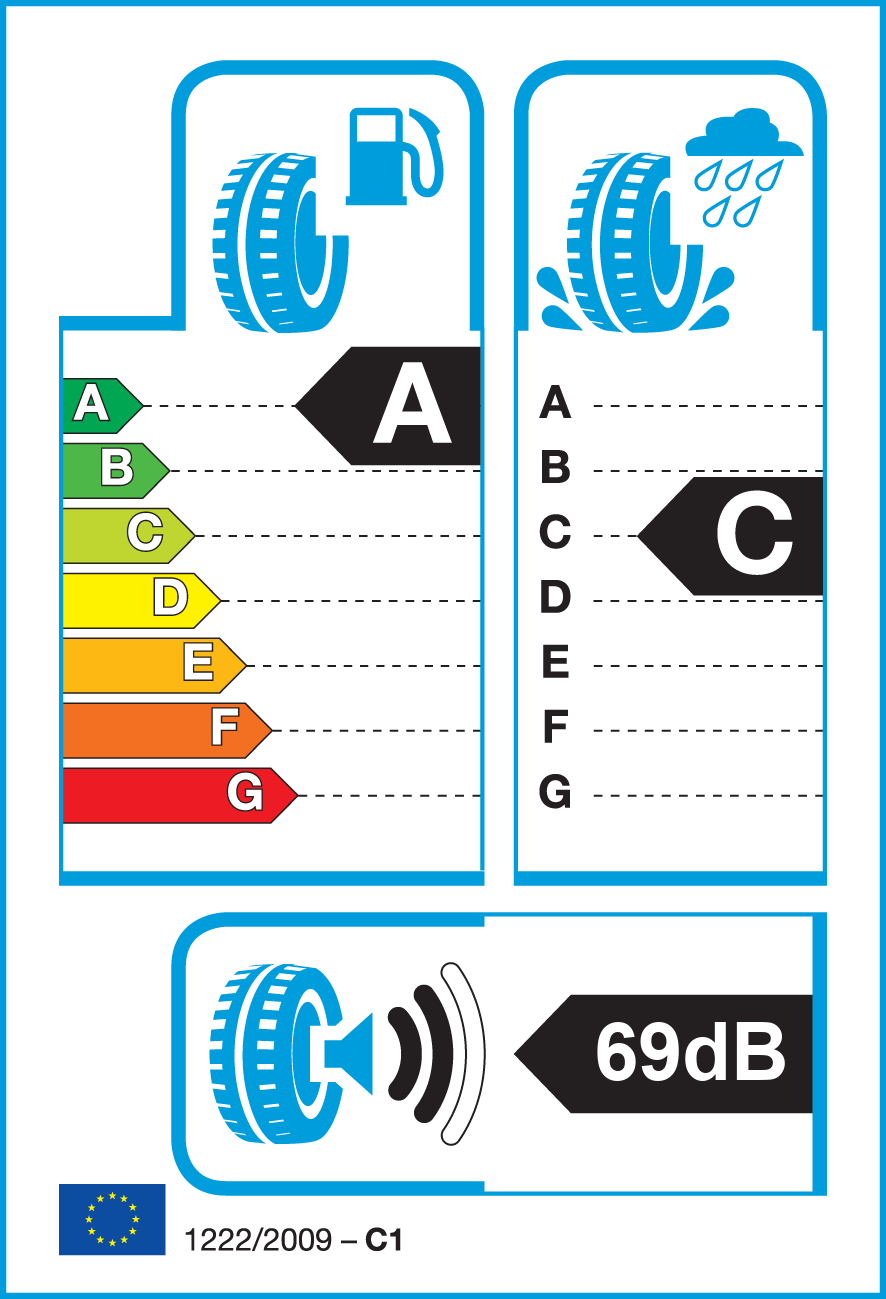 Etichetta Europea Falken Falken 185/60 R14 82T SINCERA SN110 pneumatici nuovi Estivo