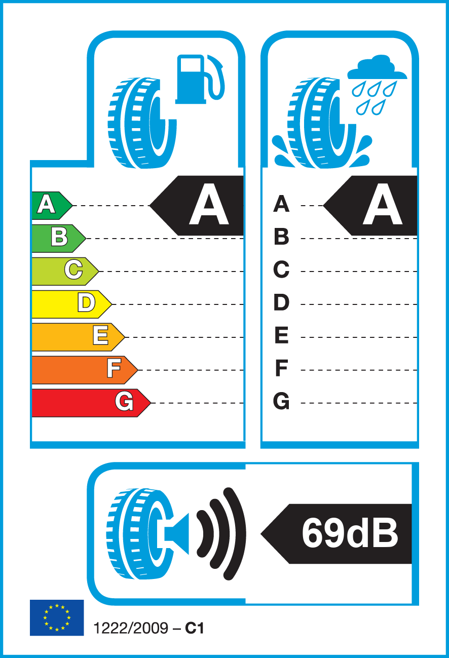 Etichetta Europea Nexen Nexen 205/55 R16 91V N'blue S pneumatici nuovi Estivo