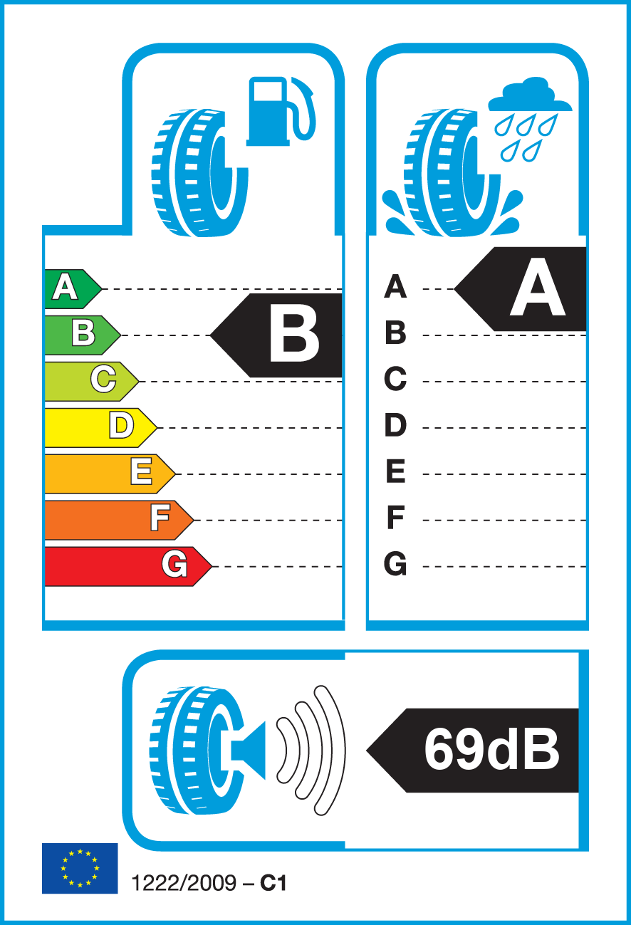Etichetta Europea Vredestein Vredestein 215/55 R16 97W ULTRAC+ XL pneumatici nuovi Estivo