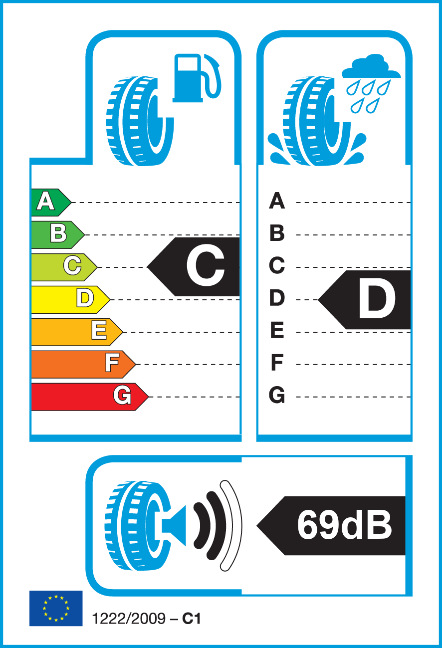 Etichetta Europea Toyo Toyo 185/55 R15 82V TYR27F pneumatici nuovi Estivo