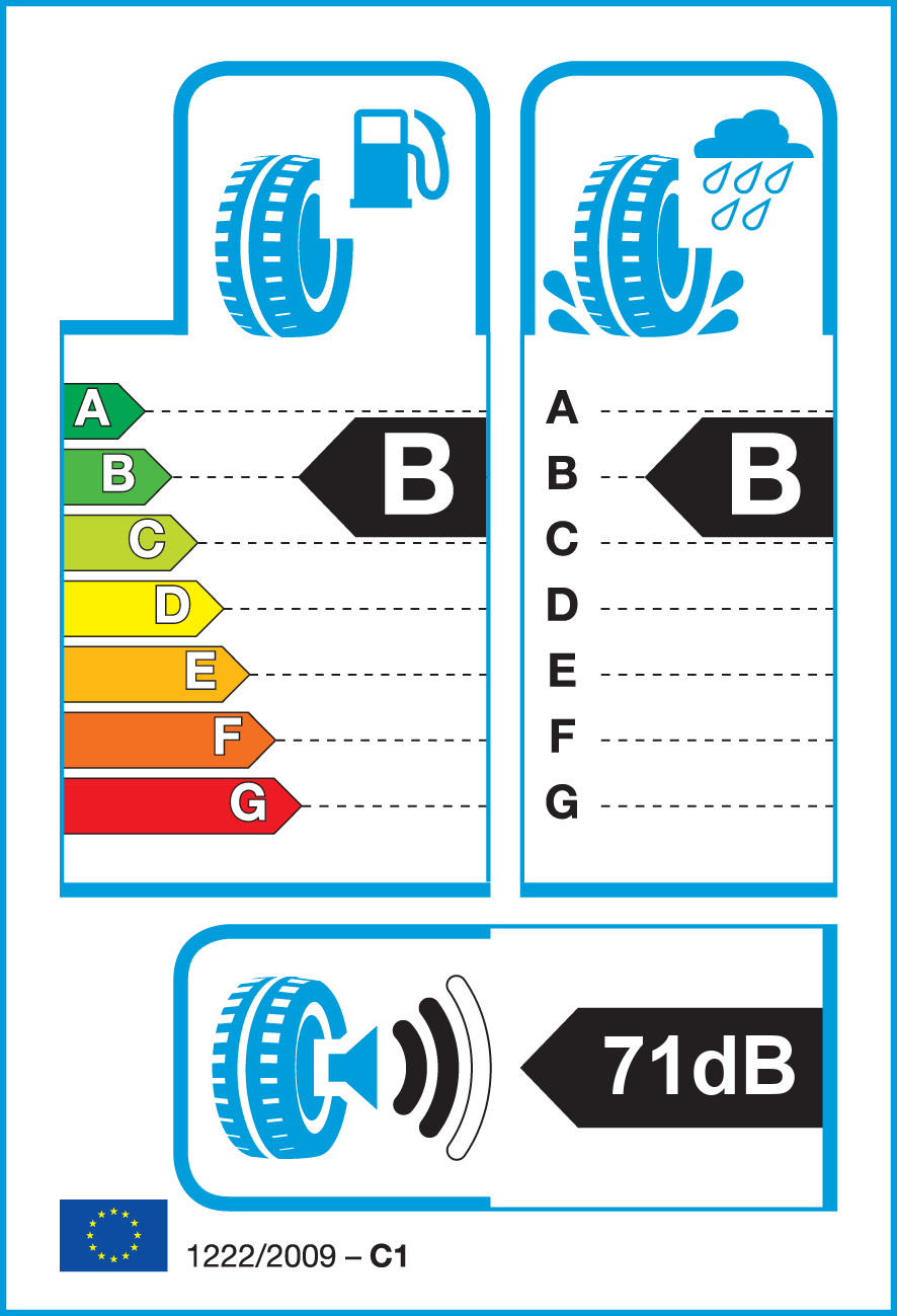 Etichetta Europea Goodyear Goodyear 235/50 R19 99T VECTOR 4SEASONS GEN-3 pneumatici nuovi All Season