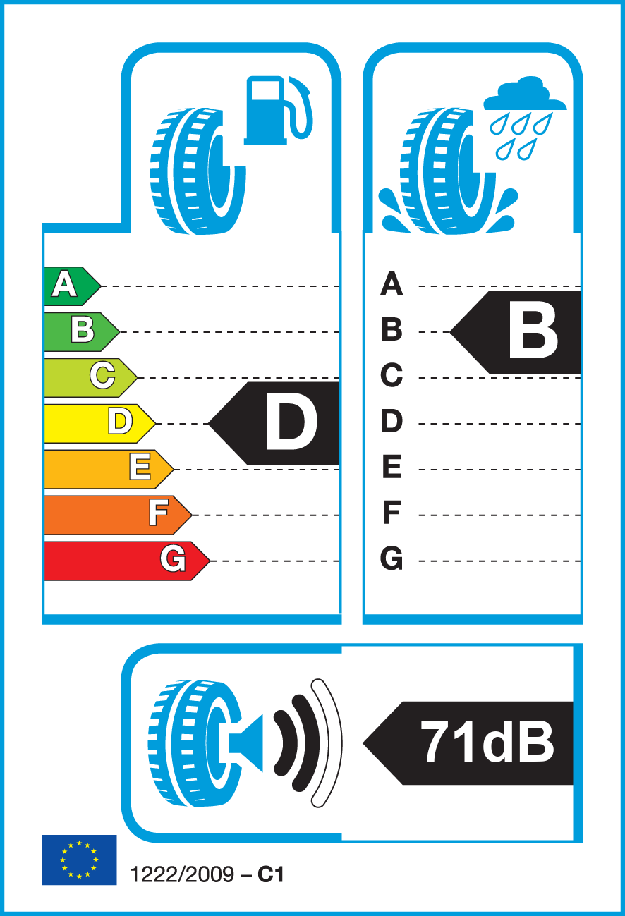Etichetta Europea Accelera Accelera 225/45 R17 91Y N'FERA SPORT pneumatici nuovi Estivo
