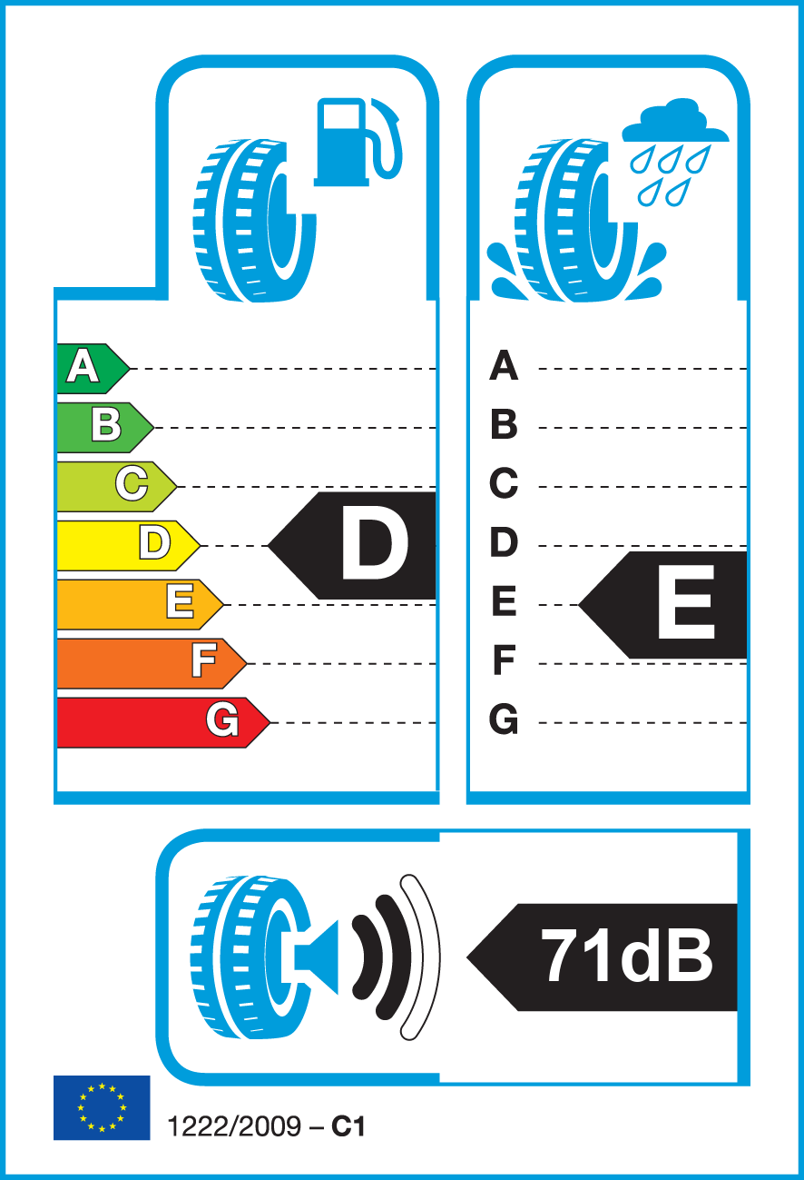 Etichetta Europea Sava Sava 185/70 R14 88T ADAPTO pneumatici nuovi All Season