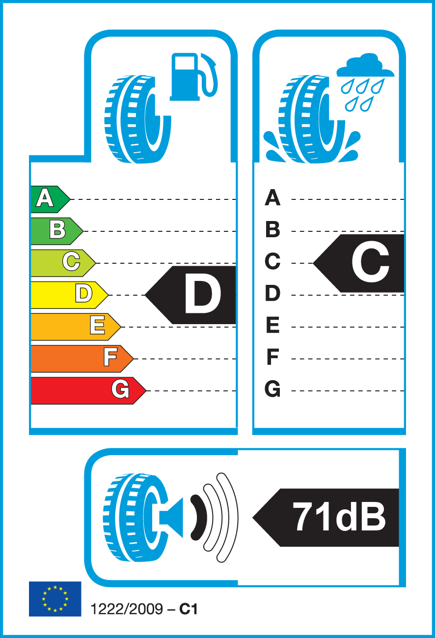 Etichetta Europea Continental Continental 9.5 R17.5 129L LSC pneumatici nuovi Estivo