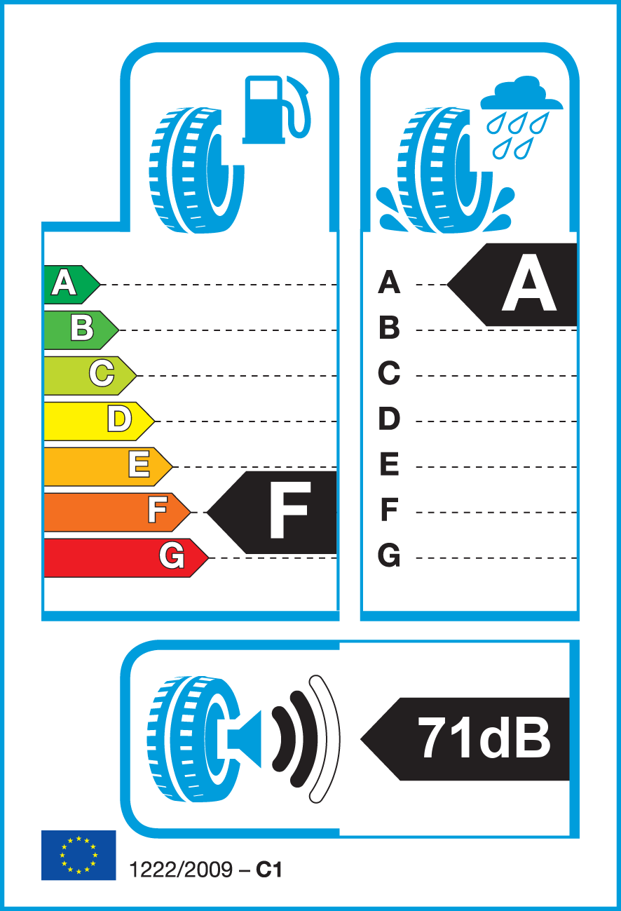 Etichetta Europea Petlas Petlas 205/75 R16C VANMASTER A/S+ pneumatici nuovi All Season