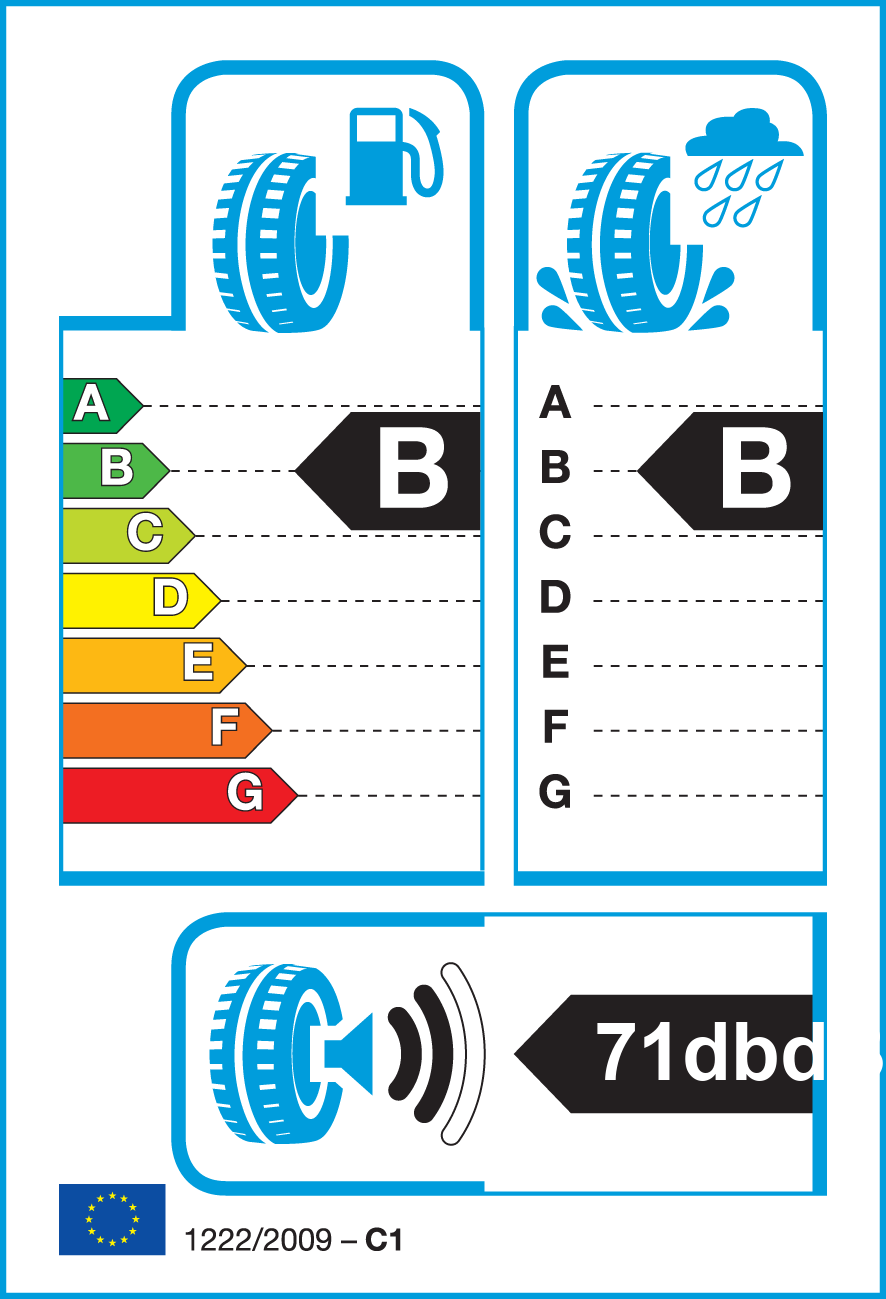Etichetta Europea Nexen Nexen 165/70 R14 81T N'BLUE S pneumatici nuovi Estivo
