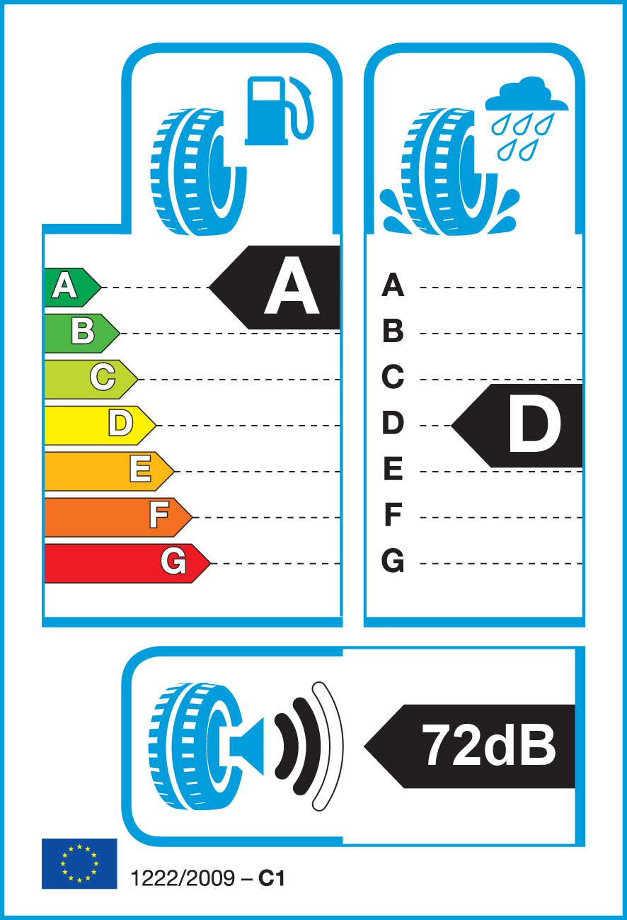 Etichetta Europea Goodyear Goodyear 255/65 R18 111H WRANGLER TERRITORY AT/S pneumatici nuovi Estivo