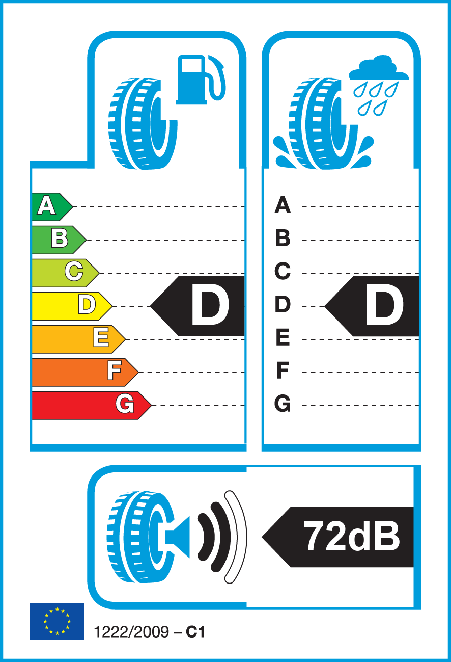 Etichetta Europea Milever Milever 195/60 R16C 99/97H MC158 pneumatici nuovi All Season
