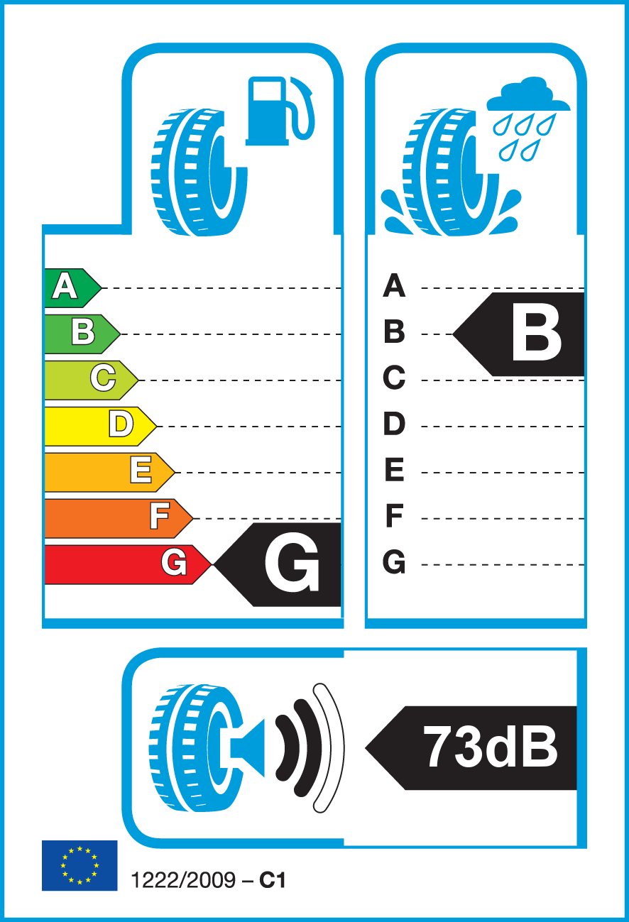 Etichetta Europea Petlas Petlas 185/75 R16C FULLGRIP PT935 PR8 pneumatici nuovi Invernale