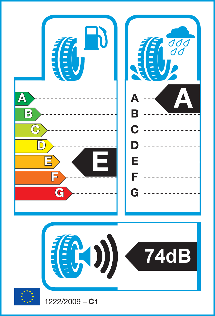 Etichetta Europea Rockstone Rockstone 225/65 R17 106V Eco Snow XL pneumatici nuovi Invernale
