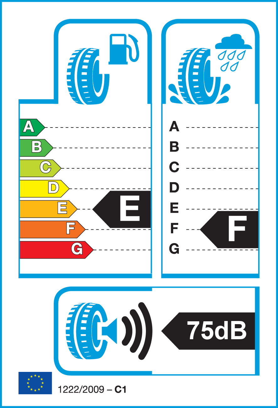 Etichetta Europea Dunlop Dunlop 225/65 R18 103Q GrandTrek SJ6 RPB pneumatici nuovi Invernale