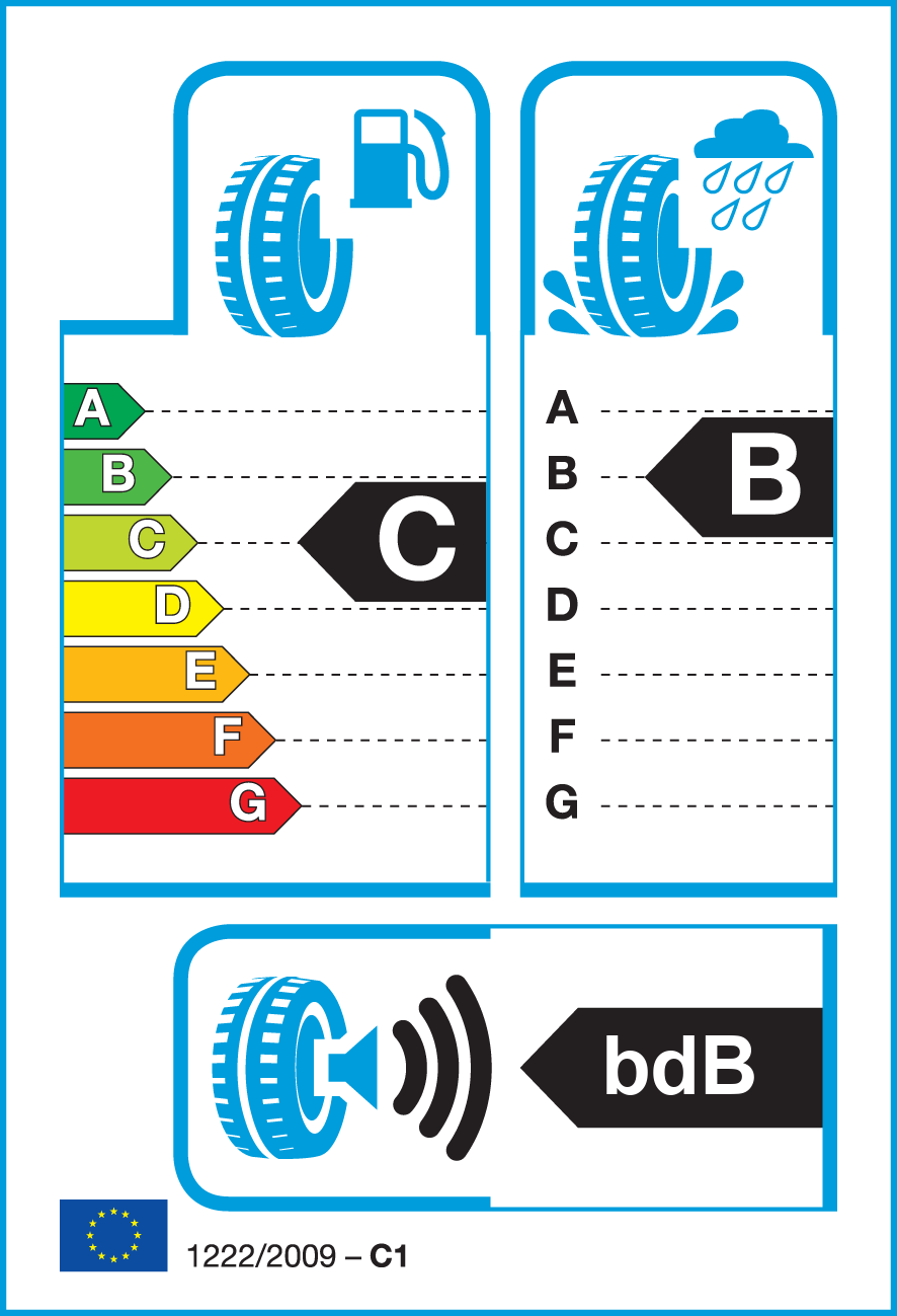 Etichetta Europea Lassa Lassa 205/65 R16 107R MULTIWAYS C pneumatici nuovi All Season