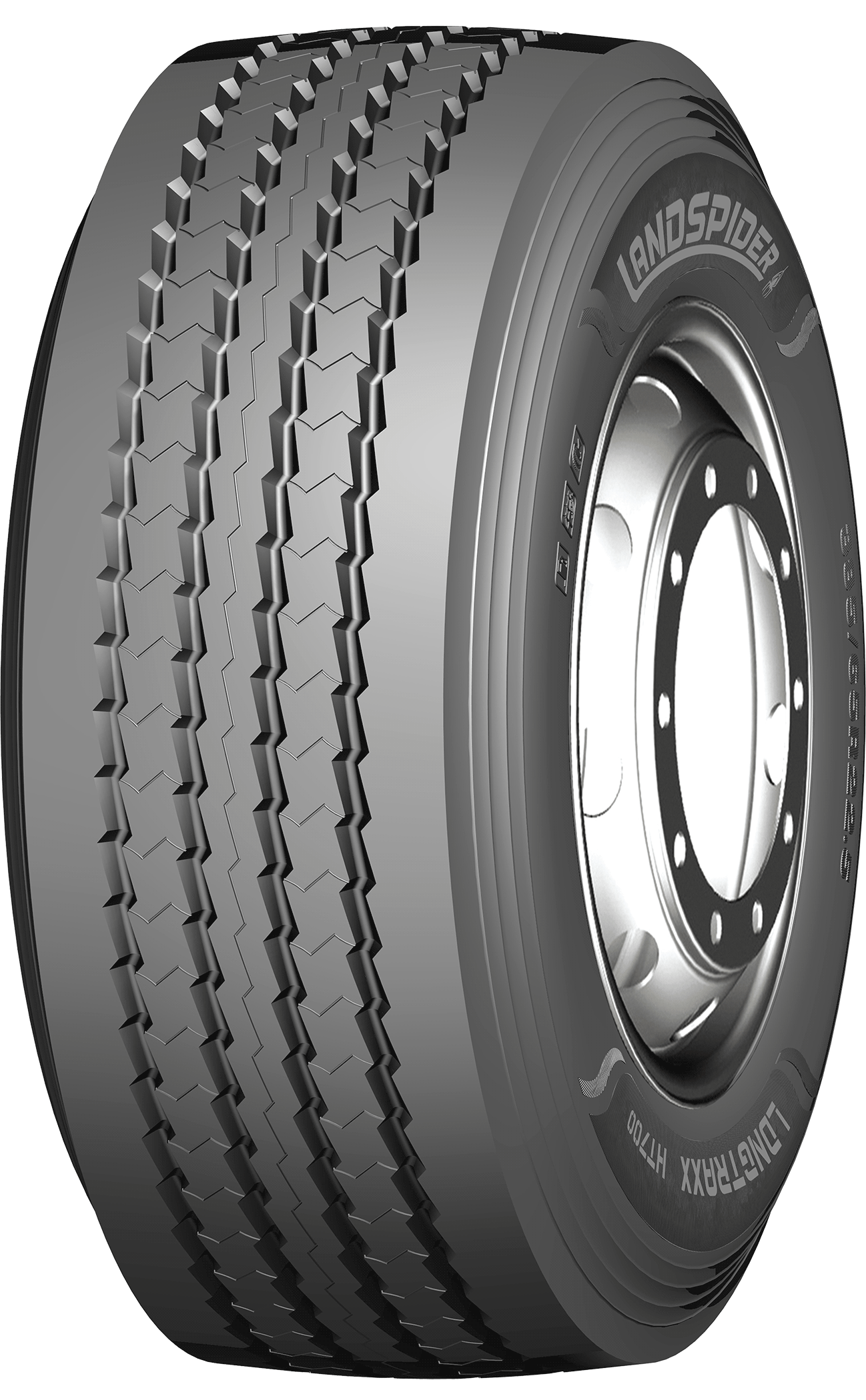 Gomme Autocarro Landspider 385/55 R22.5 160K Longtraxx HT700 3PMSF M+S Estivo