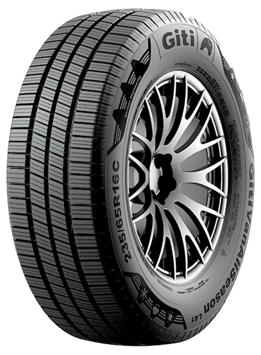 Giti Giti 195/75 R16C 107/105R GitiVanAllSeason LA1 pneumatici nuovi All Season 