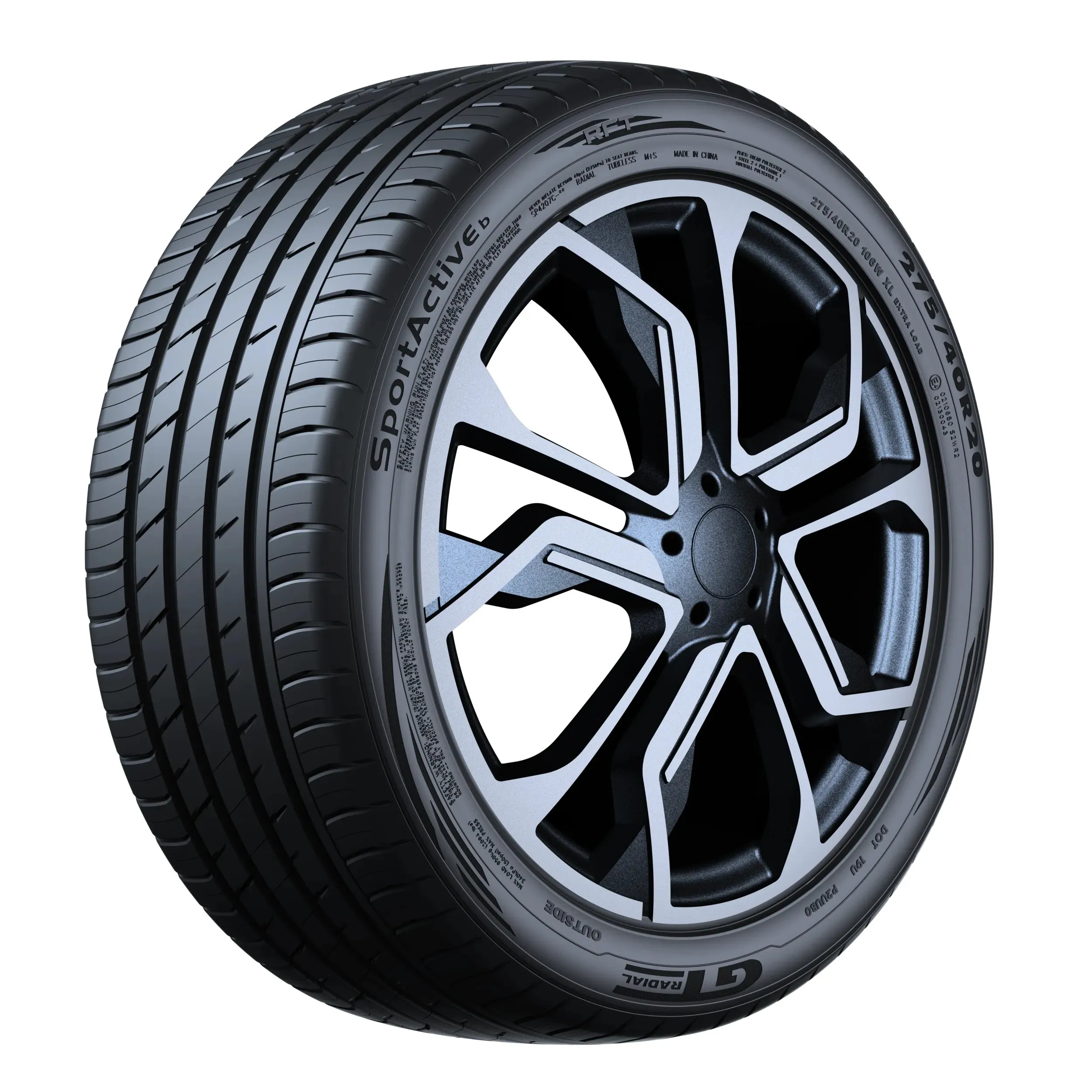 GT Radial GT Radial 245/40 R20 99Y SPORTACTIVE Runflat pneumatici nuovi Estivo 