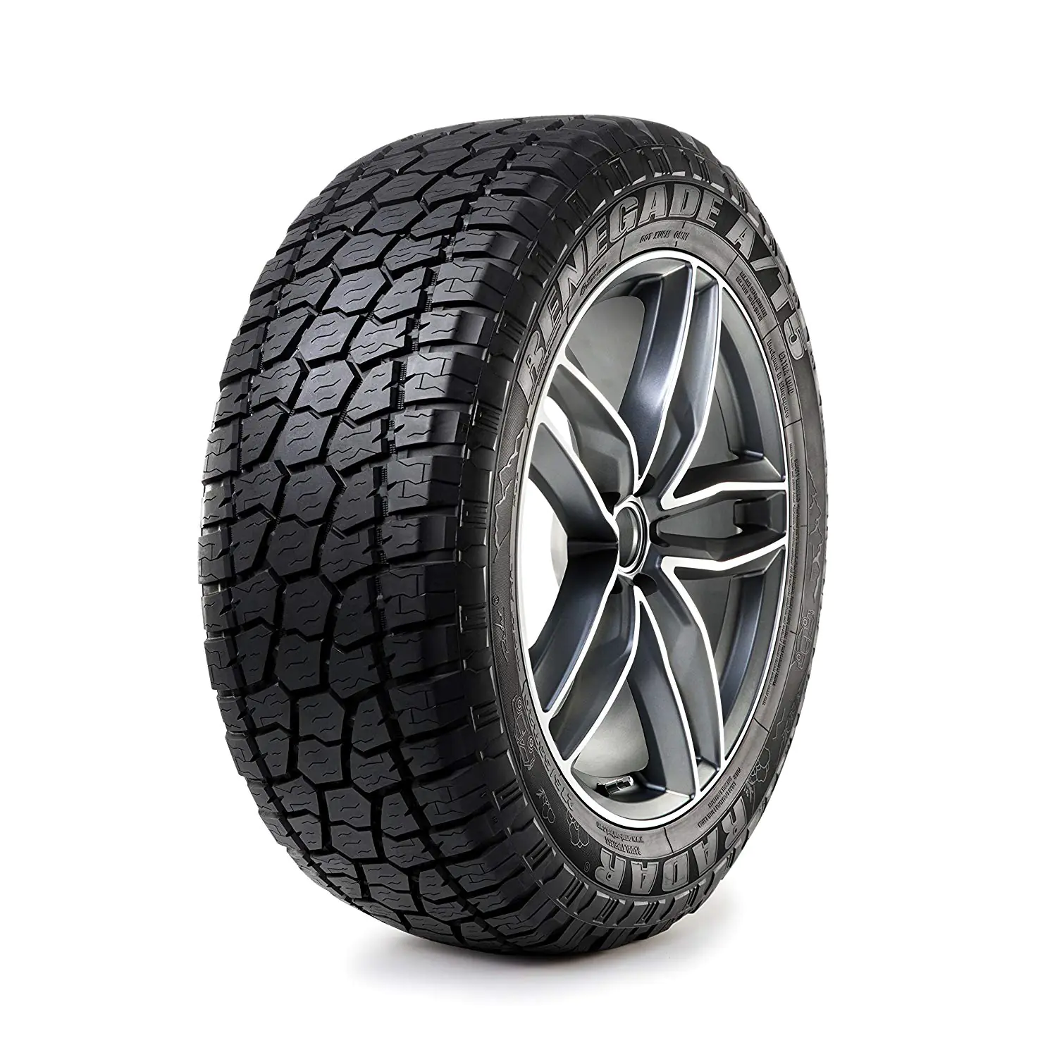 Radar Radar 295/65 R20 129/126S 10PR RENEGADE AT-5 OWL pneumatici nuovi All Season 