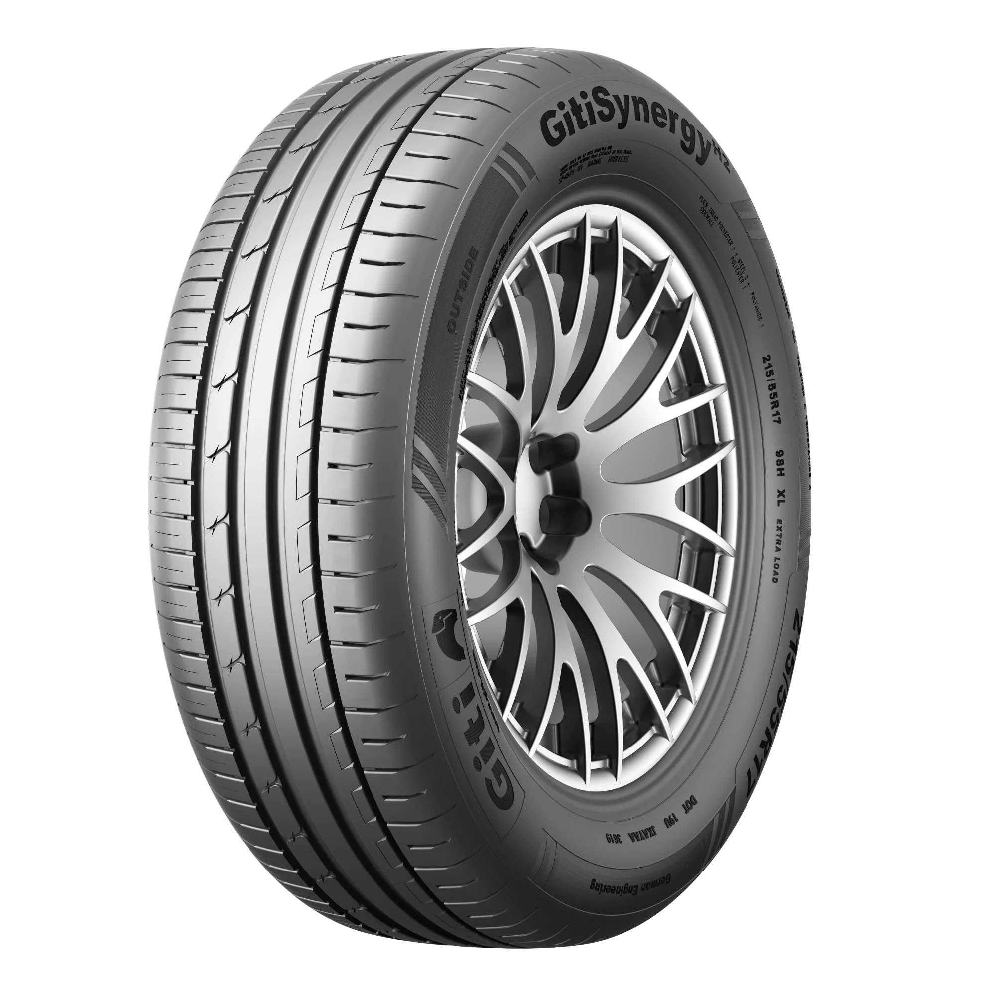 Giti Giti 185/60 R15 88H SYNERGY H2 pneumatici nuovi Estivo 