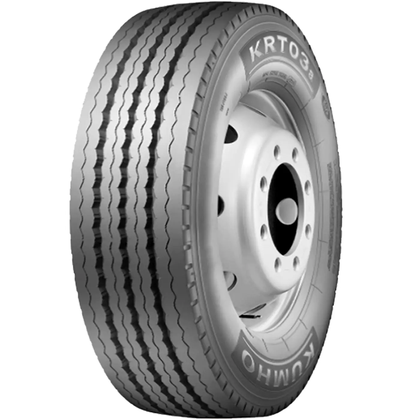 Gomme Autocarro Kumho 9.5 R17.5 143/141J 18PR RT03 M+S Estivo