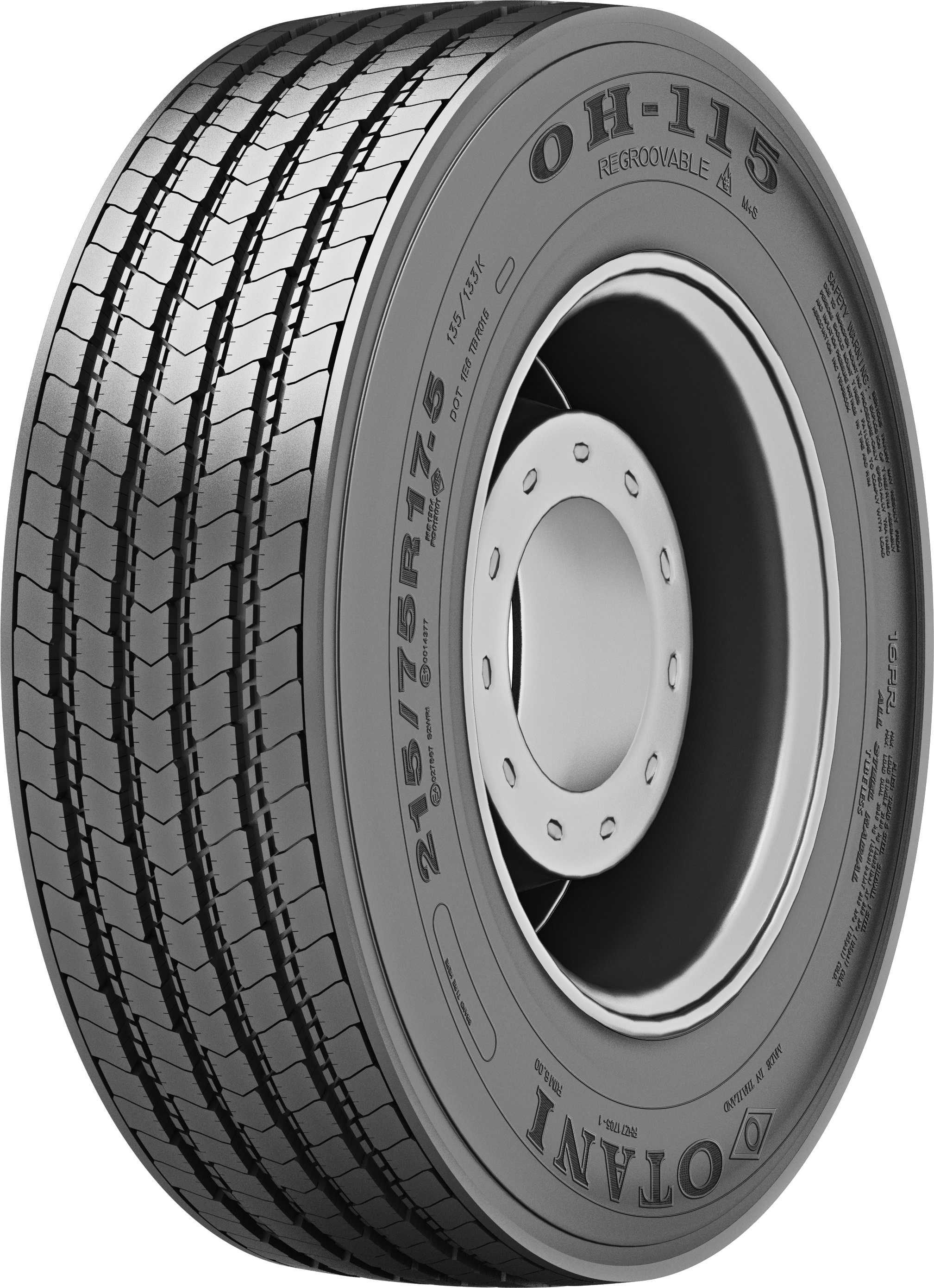 Gomme Autocarro Otani 245/70 R19.5 136L OH-115 M+S Estivo