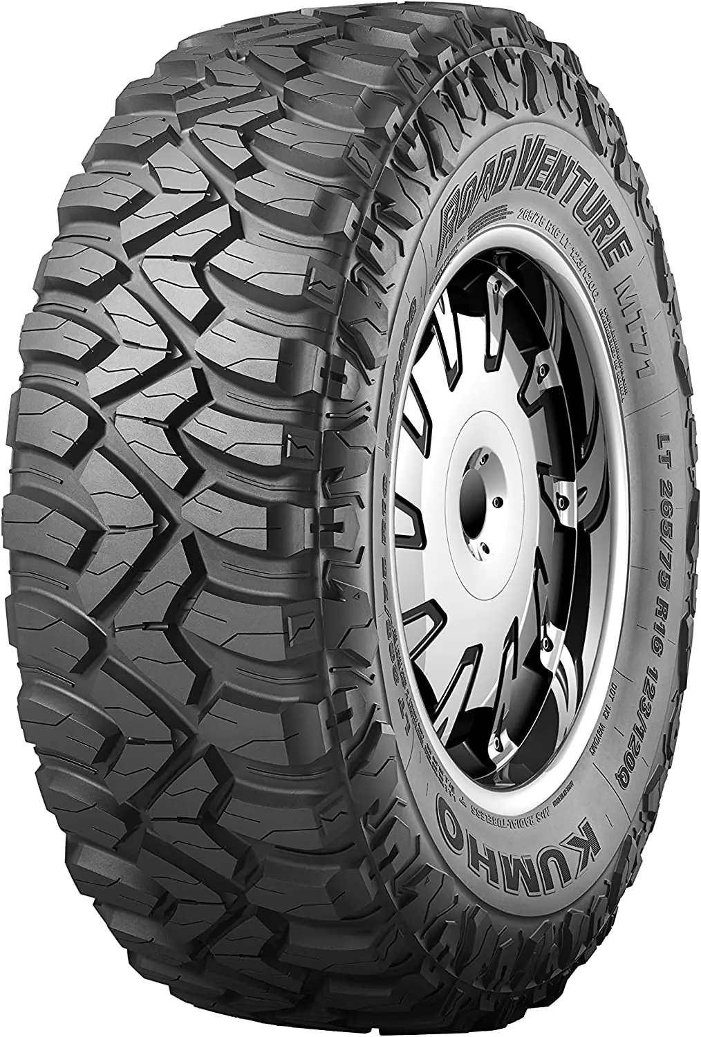 Kumho Kumho 35/12.5 R17 121Q MT71 pneumatici nuovi Estivo 