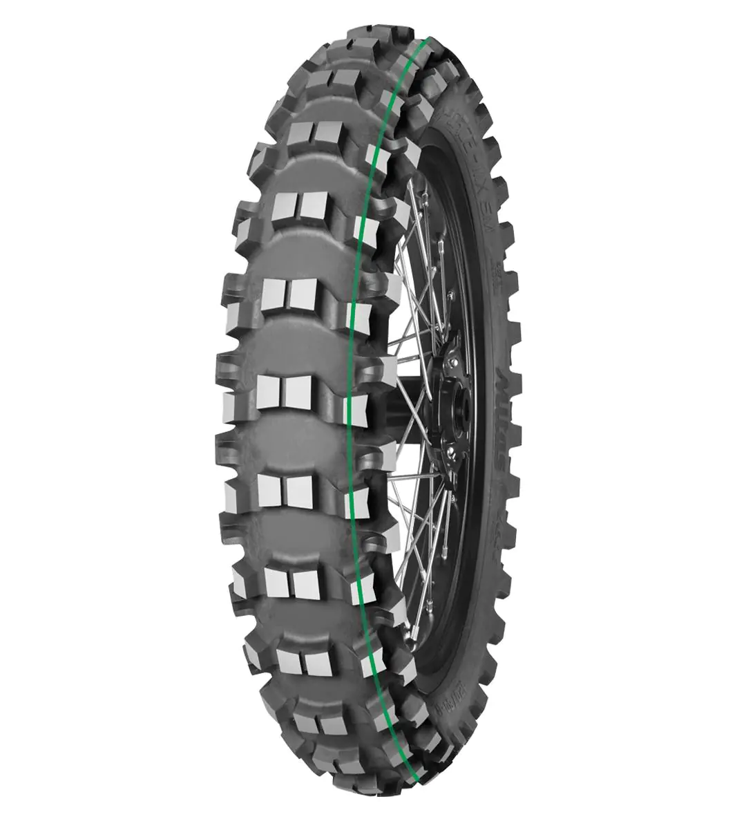 Gomme Moto Mitas 110/100 -18 64M TERRAFORCE - MX SM SUPERLIGHT GREEN Estivo
