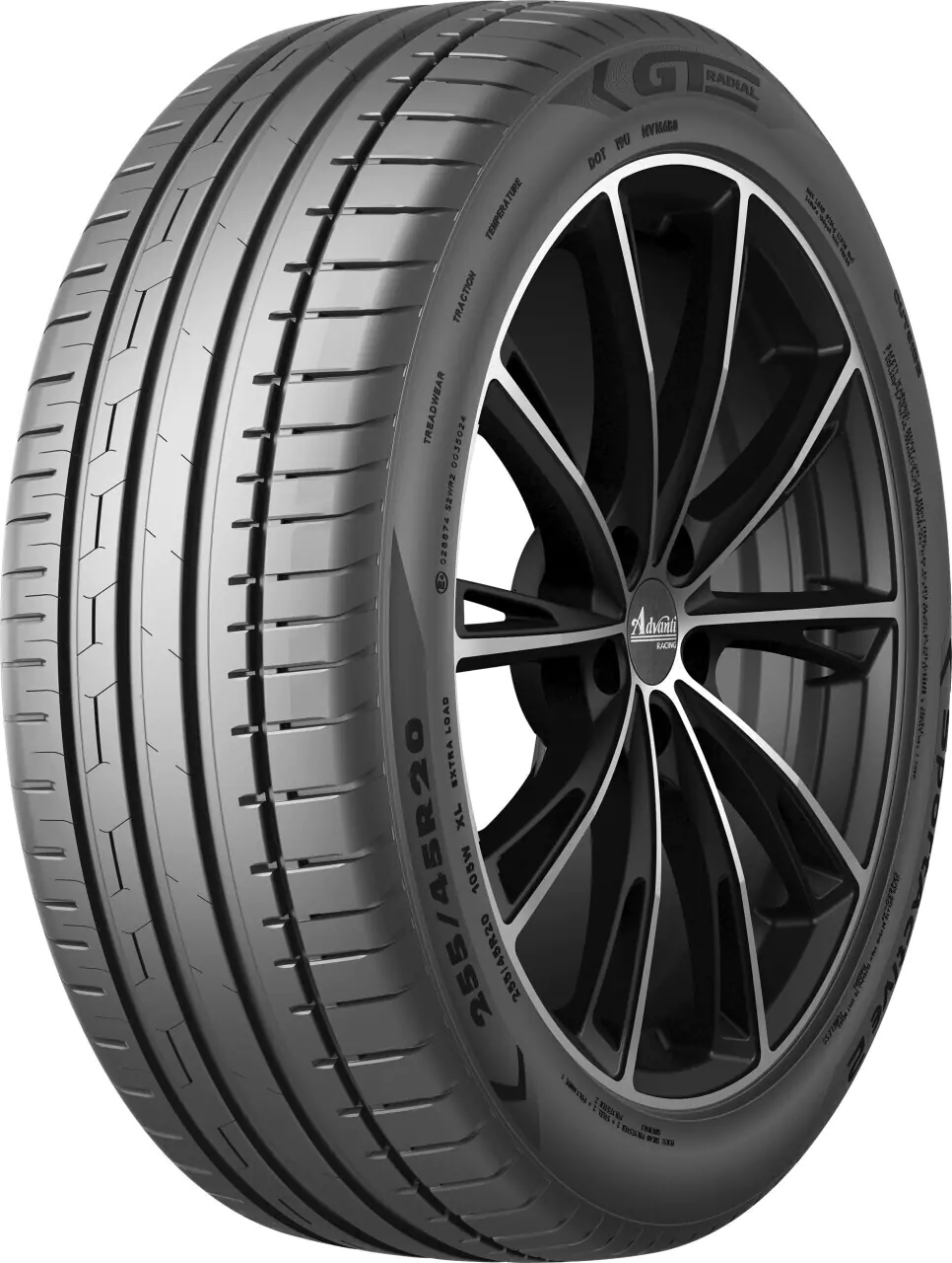 GT Radial GT Radial 245/35 R20 95Y SPORTACTIVE 2 pneumatici nuovi Estivo 