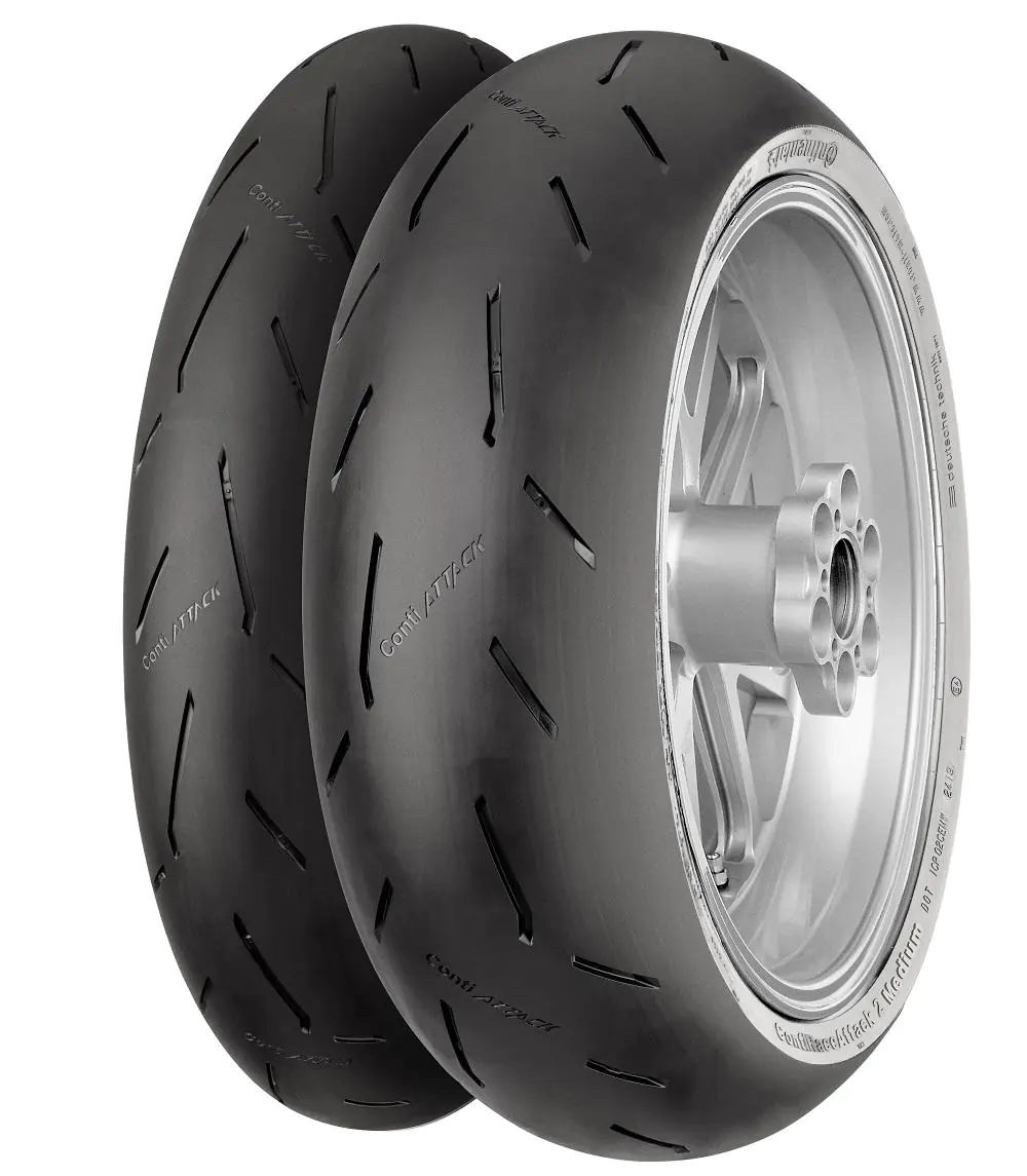 Continental Continental 180/60 ZR17 75W CONTIRACEATTACK 2 MED pneumatici nuovi Estivo 