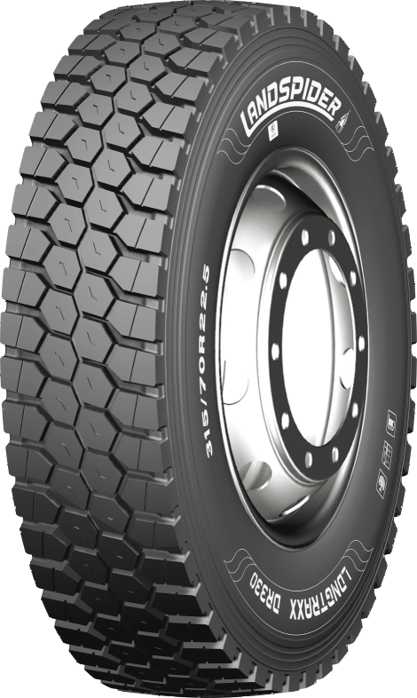 Gomme Autocarro Landspider 13 R22.5 156/153L Longtraxx DR330 3PMSF M+S Estivo